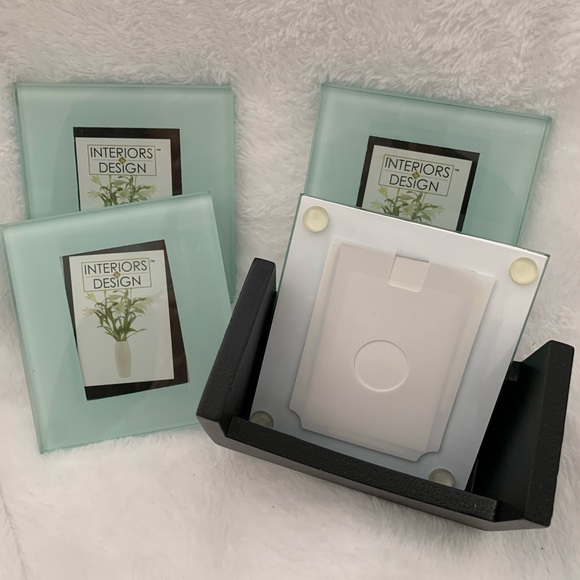 Glass Photo Coaster Set - Picture 3 of 11